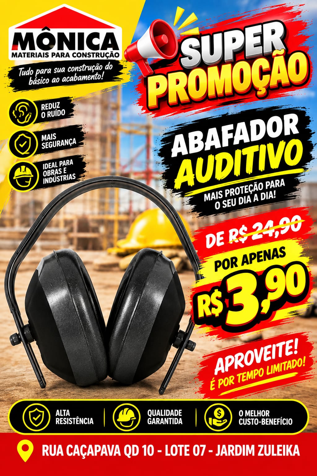 Abafador auditivo